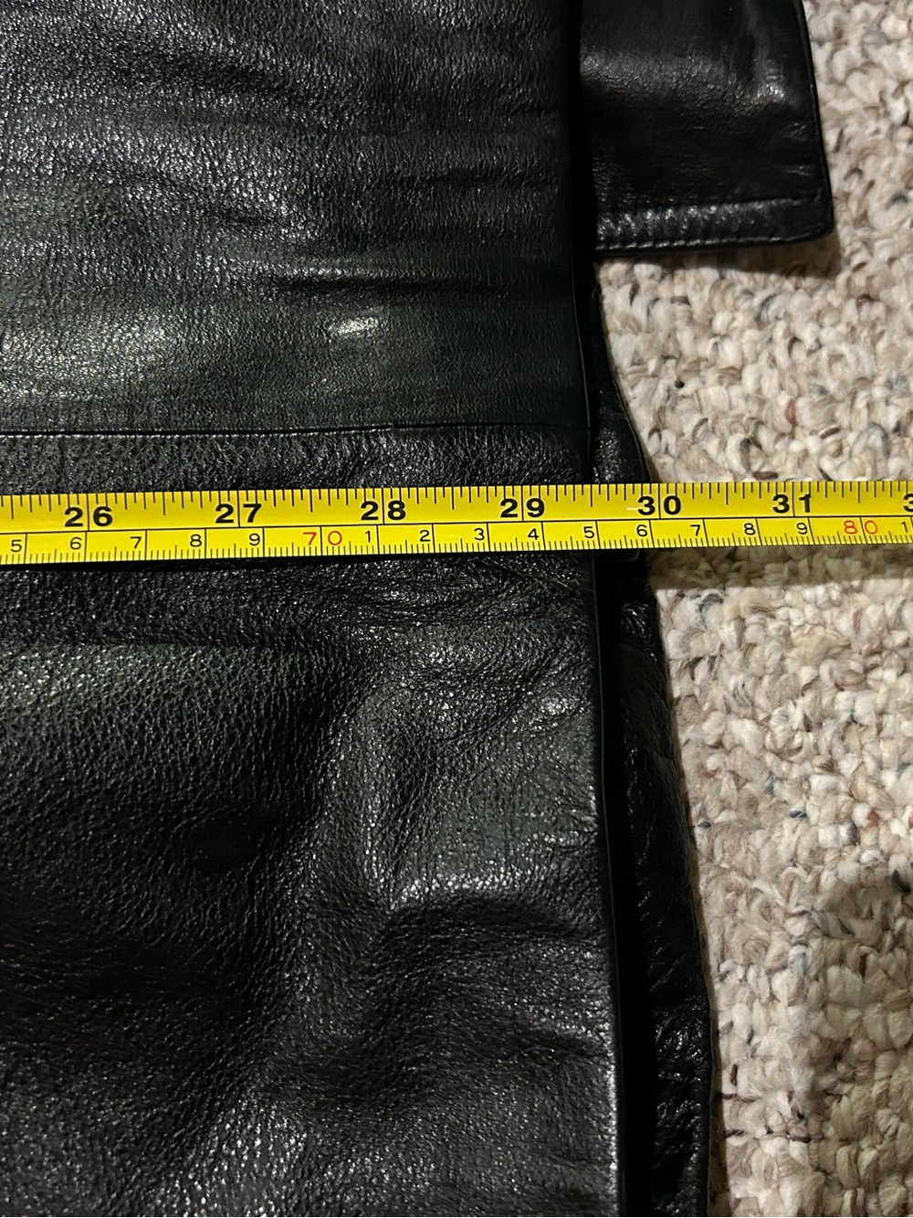 Vintage Danier Women’s Black Leather Coat - Size L - Picture 5 of 8